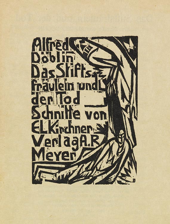 Kirchner, Ernst Ludwig - Holzschnitt
