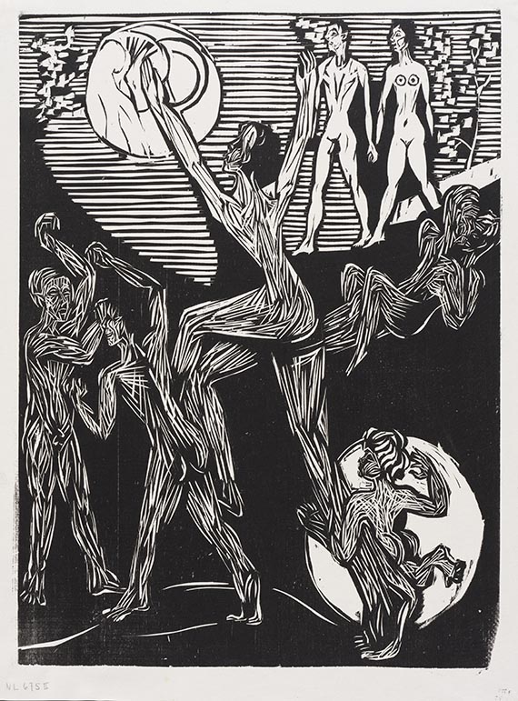 Ernst Ludwig Kirchner - Holzschnitt