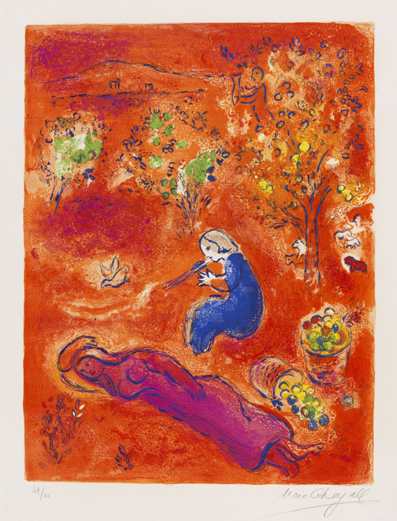 Chagall, Marc - Farblithografie