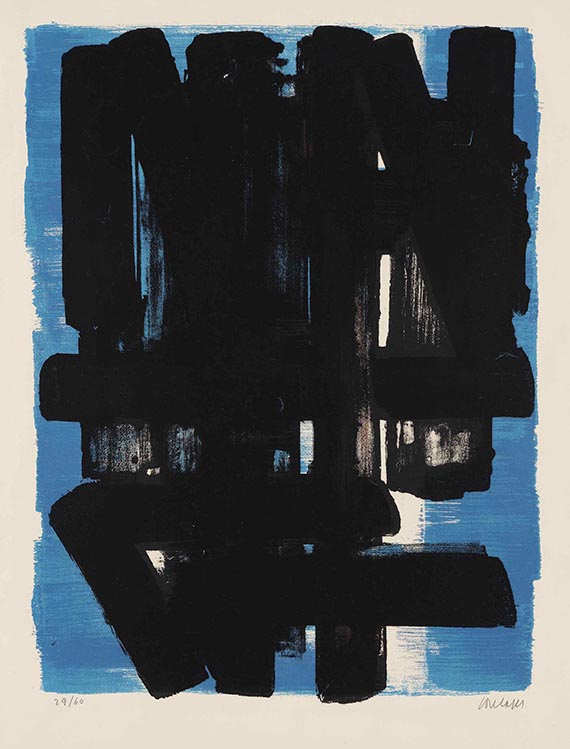 Soulages, Pierre - Farblithografie